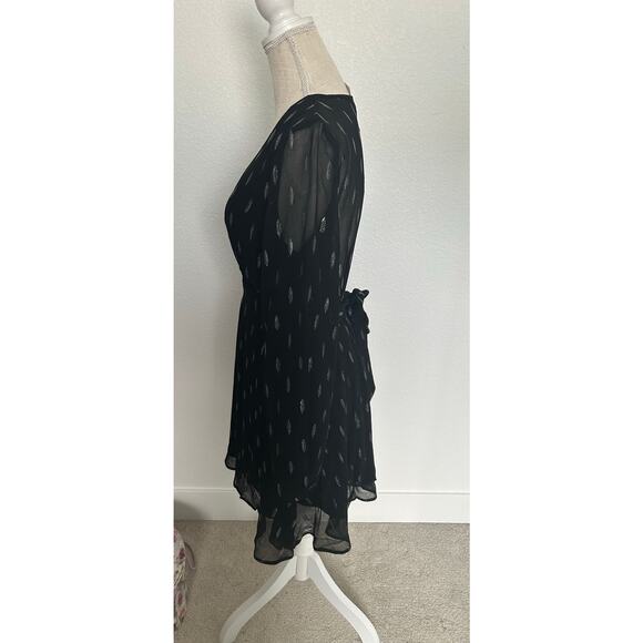 Band of the Free Black and Silver Evette Dress- M - Picture 6 of 8